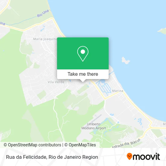 Rua da Felicidade map