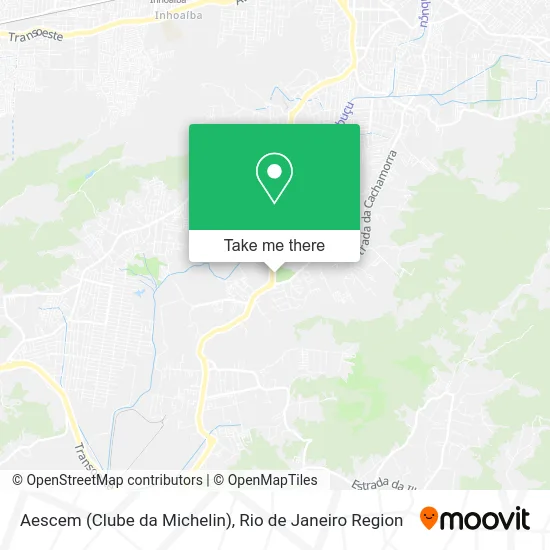 Aescem (Clube da Michelin) map