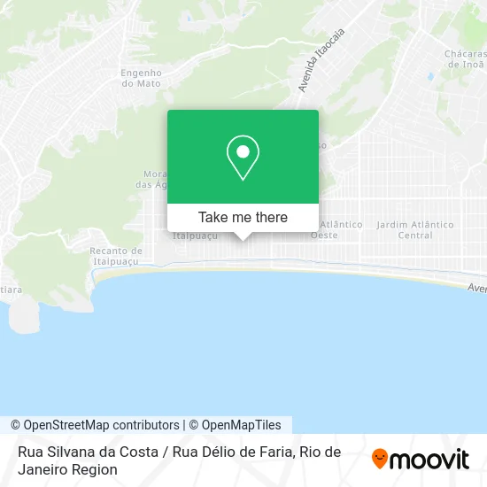 Rua Silvana da Costa / Rua Délio de Faria map