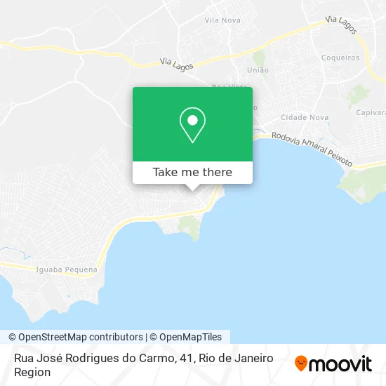 Rua José Rodrigues do Carmo, 41 map