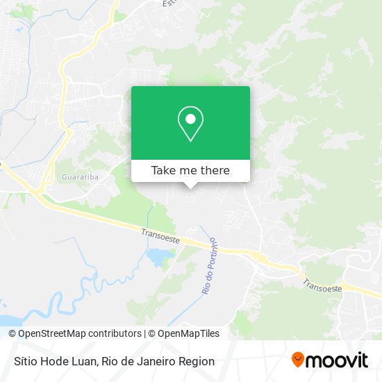 Sítio Hode Luan map