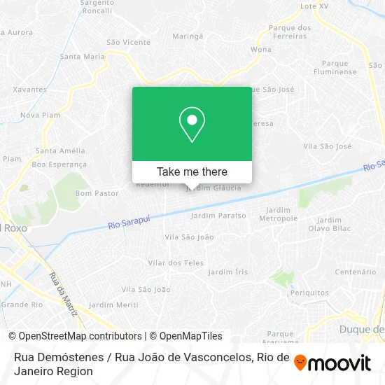 Rua Demóstenes / Rua João de Vasconcelos map