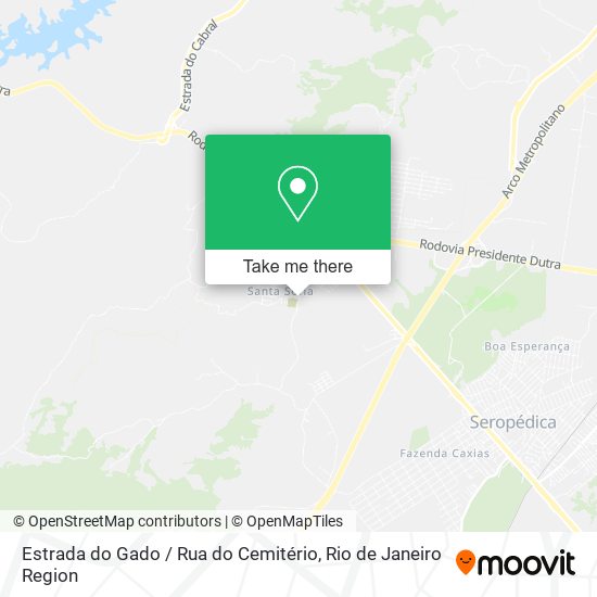 Estrada do Gado / Rua do Cemitério map