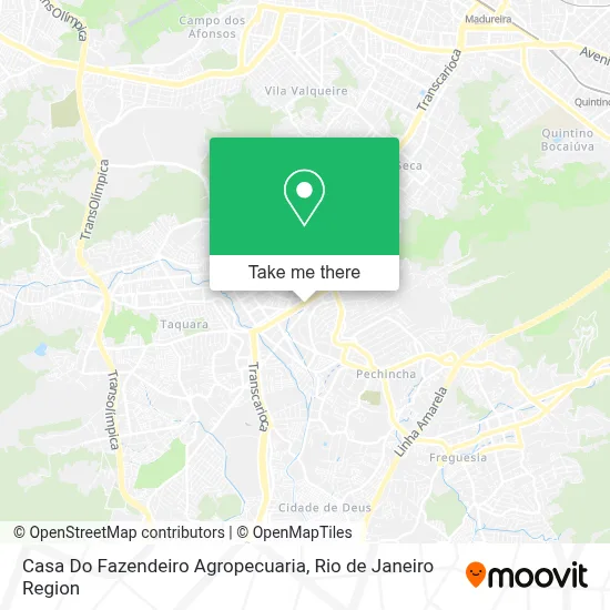 Casa Do Fazendeiro Agropecuaria map