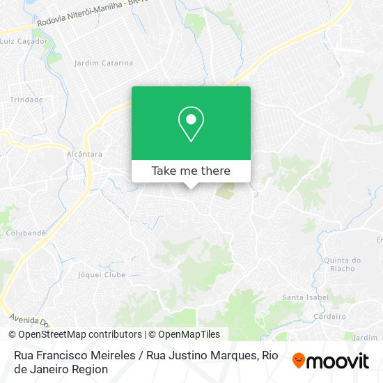 Rua Francisco Meireles / Rua Justino Marques map