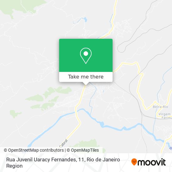 Rua Juvenil Uaracy Fernandes, 11 map