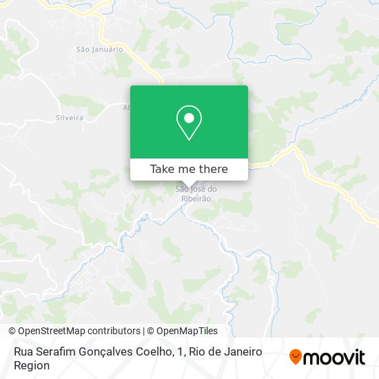 Rua Serafim Gonçalves Coelho, 1 map