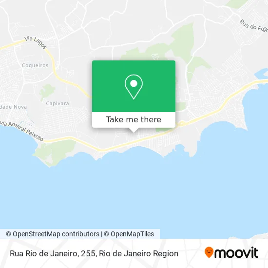 Rua Rio de Janeiro, 255 map