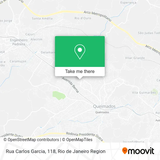 Rua Carlos Garcia, 118 map
