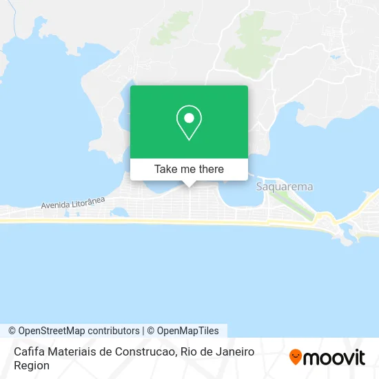 Cafifa Materiais de Construcao map