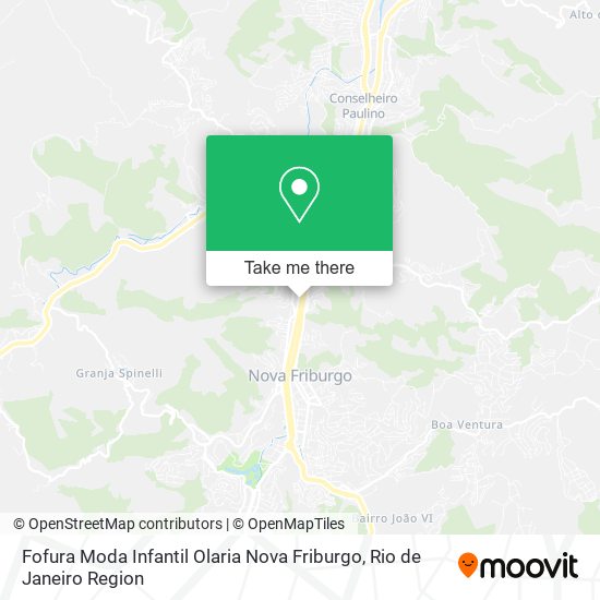 Fofura Moda Infantil Olaria Nova Friburgo map
