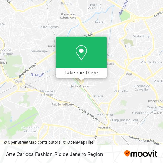Arte Carioca Fashion map