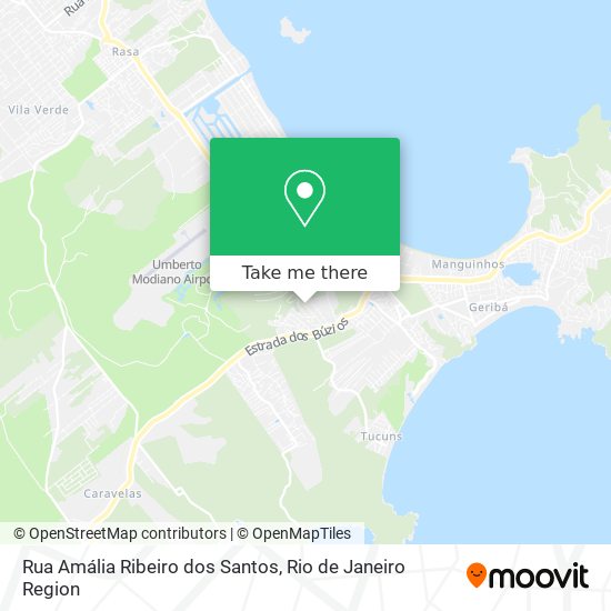 Mapa Rua Amália Ribeiro dos Santos