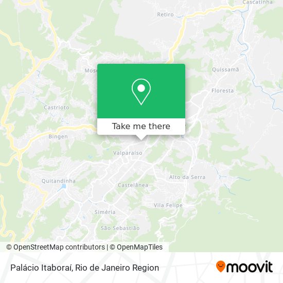 Palácio Itaboraí map