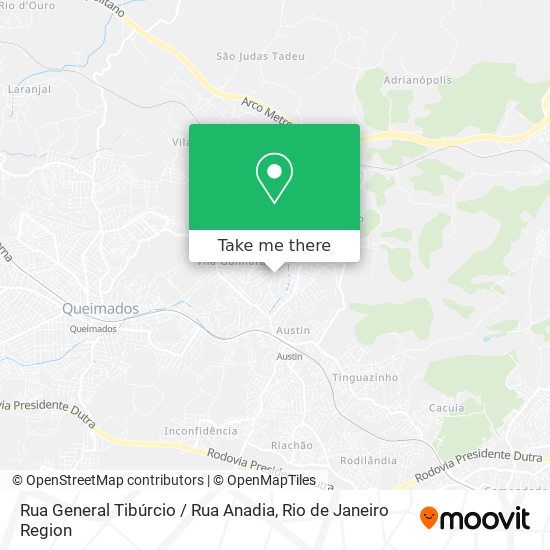 Rua General Tibúrcio / Rua Anadia map