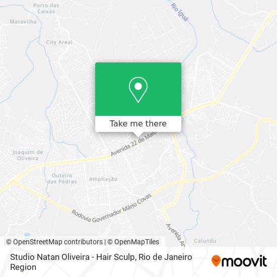 Studio Natan Oliveira - Hair Sculp map
