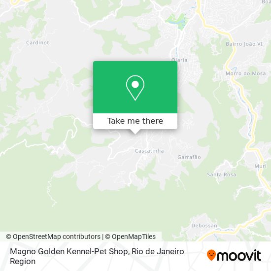 Magno Golden Kennel-Pet Shop map