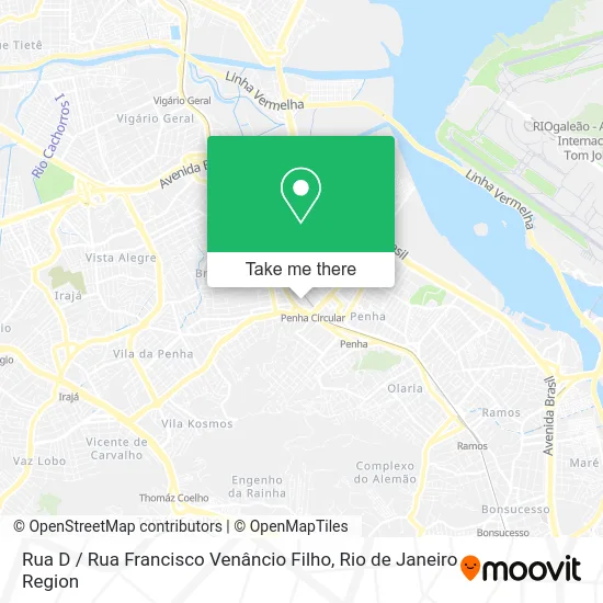 Rua D / Rua Francisco Venâncio Filho map