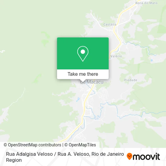 Rua Adalgisa Veloso / Rua A. Veloso map