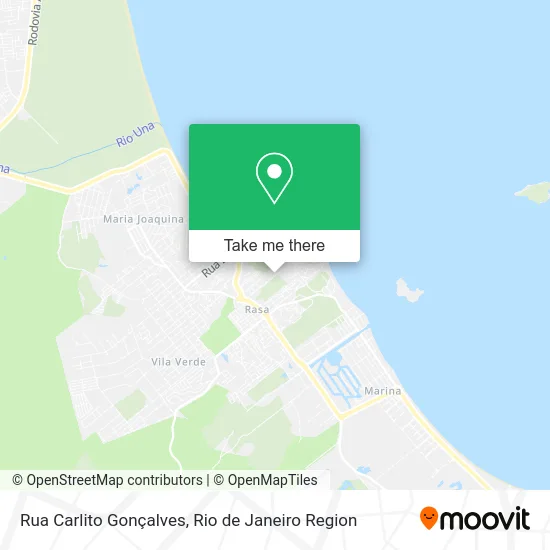 Rua Carlito Gonçalves map