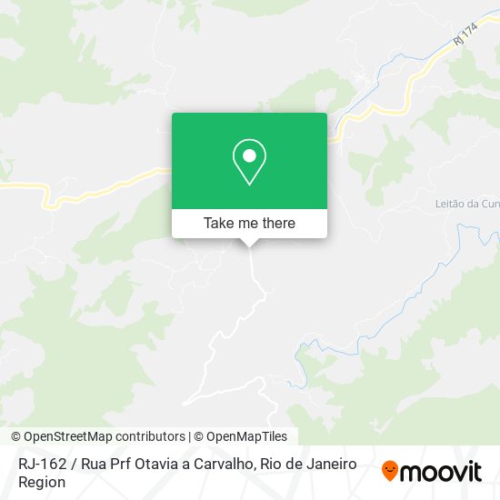RJ-162 / Rua Prf Otavia a Carvalho map