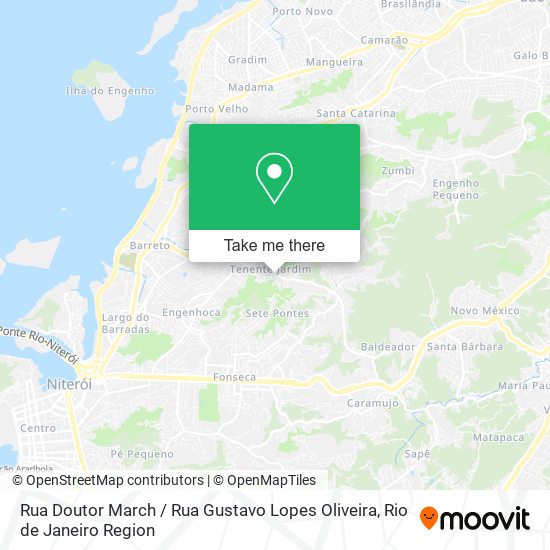 Rua Doutor March / Rua Gustavo Lopes Oliveira map