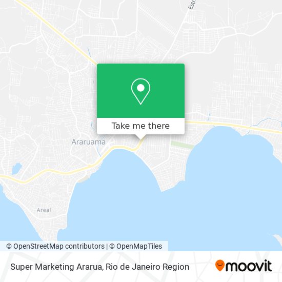 Super Marketing Ararua map
