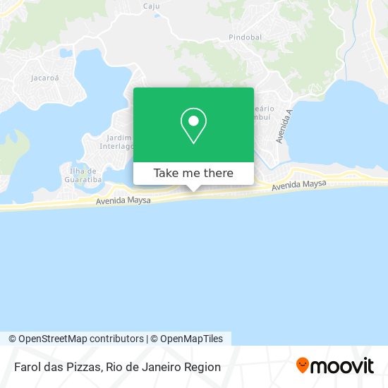 Farol das Pizzas map