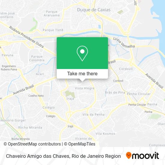 Chaveiro Amigo das Chaves map