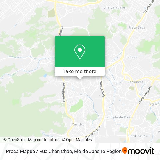 Praça Mapuá / Rua Chan Chão map