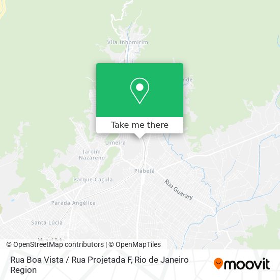 Rua Boa Vista / Rua Projetada F map