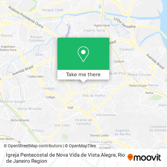 Igreja Pentecostal de Nova Vida de Vista Alegre map