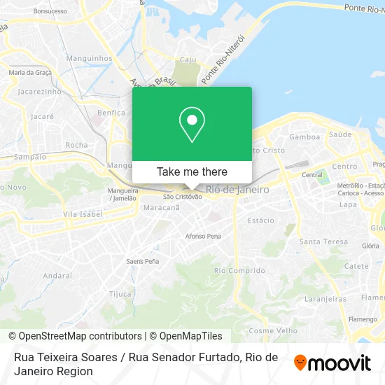 Rua Teixeira Soares / Rua Senador Furtado map