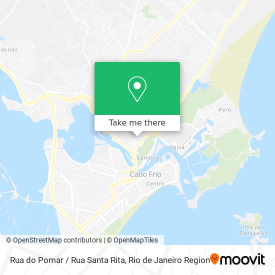Rua do Pomar / Rua Santa Rita map