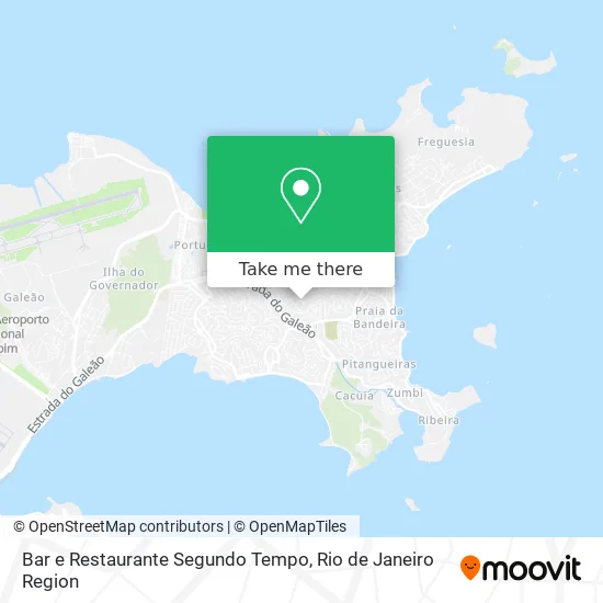 Bar e Restaurante Segundo Tempo map