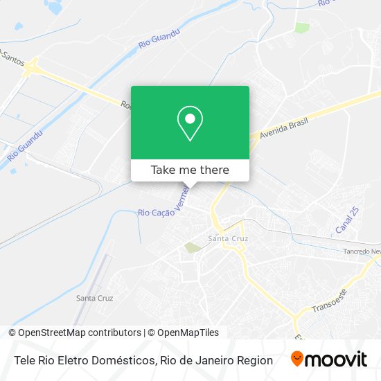 Tele Rio Eletro Domésticos map