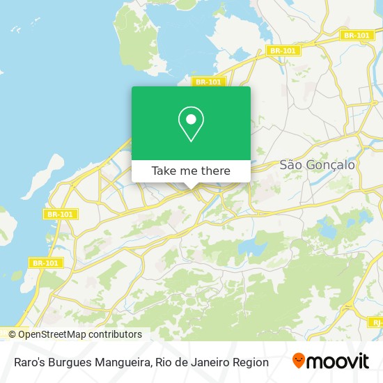 Mapa Raro's Burgues Mangueira