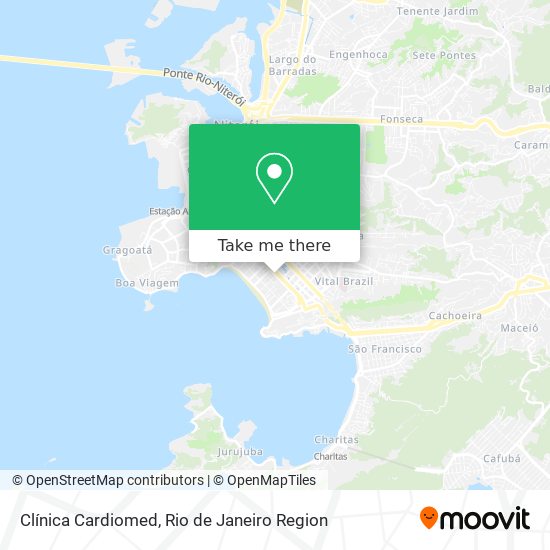 Clínica Cardiomed map