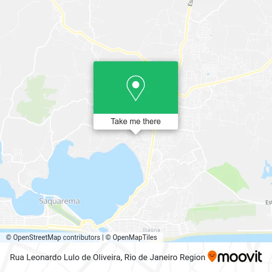 Rua Leonardo Lulo de Oliveira map