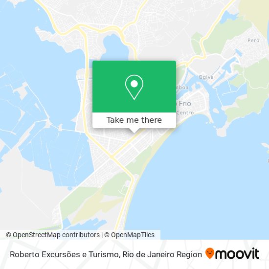 Roberto Excursões e Turismo map