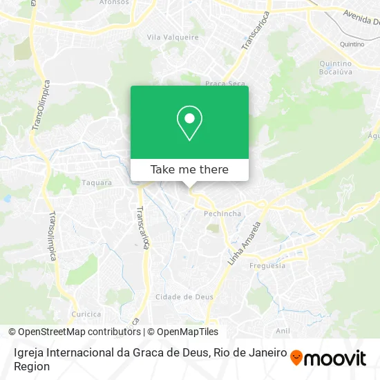 Igreja Internacional da Graca de Deus map