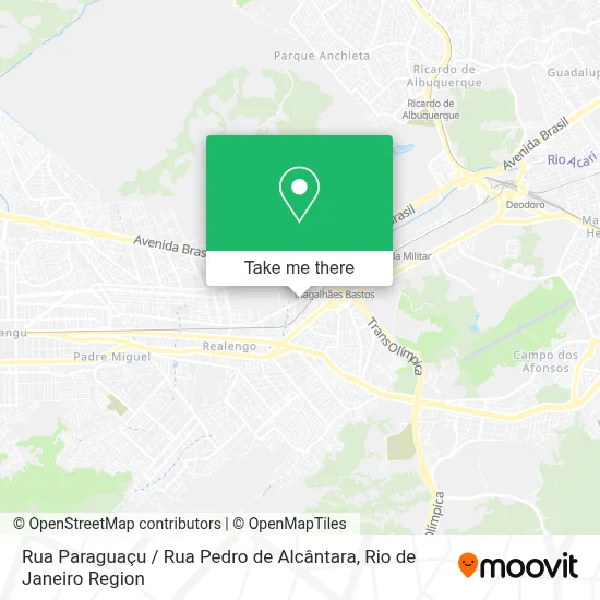Rua Paraguaçu / Rua Pedro de Alcântara map