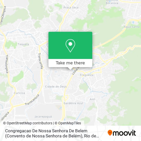 Congregacao De Nossa Senhora De Belem (Convento de Nossa Senhora de Belém) map