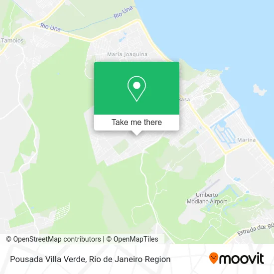 Pousada Villa Verde map