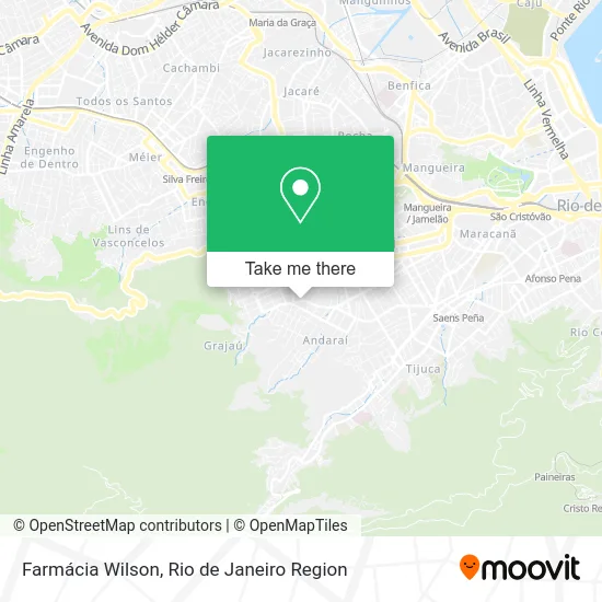 Farmácia Wilson map
