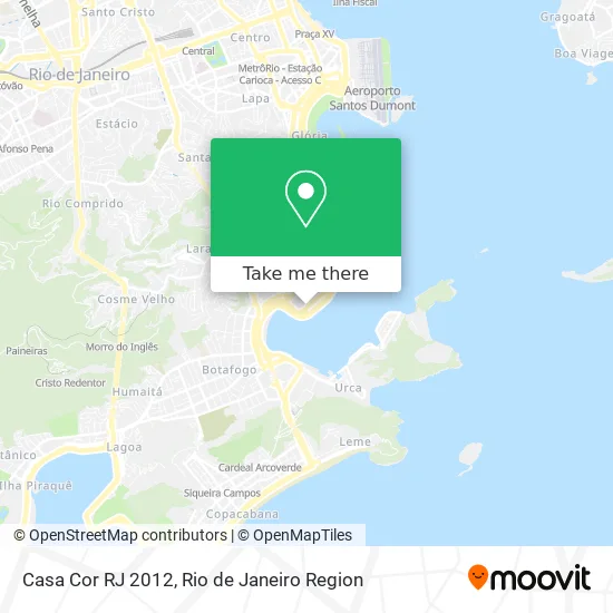 Casa Cor RJ 2012 map