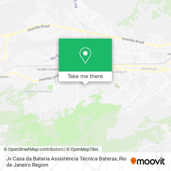Jv Casa da Bateria Assistência Técnica Baterax map