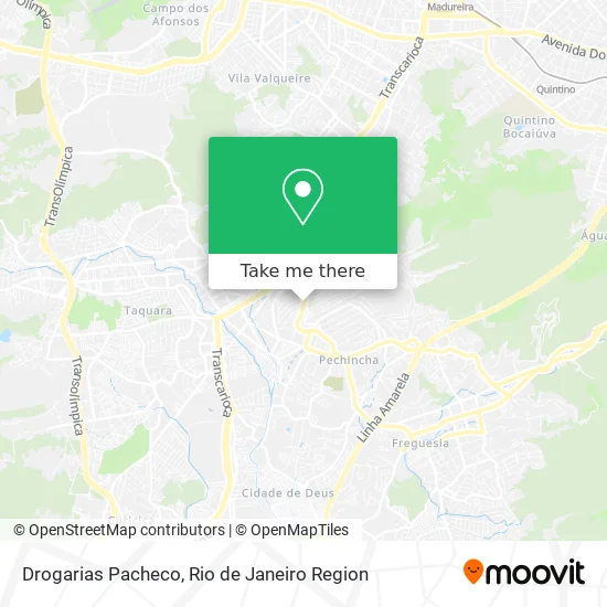Drogarias Pacheco map
