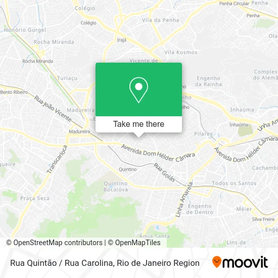Rua Quintão / Rua Carolina map