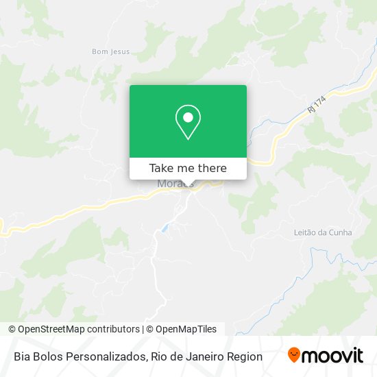 Bia Bolos Personalizados map